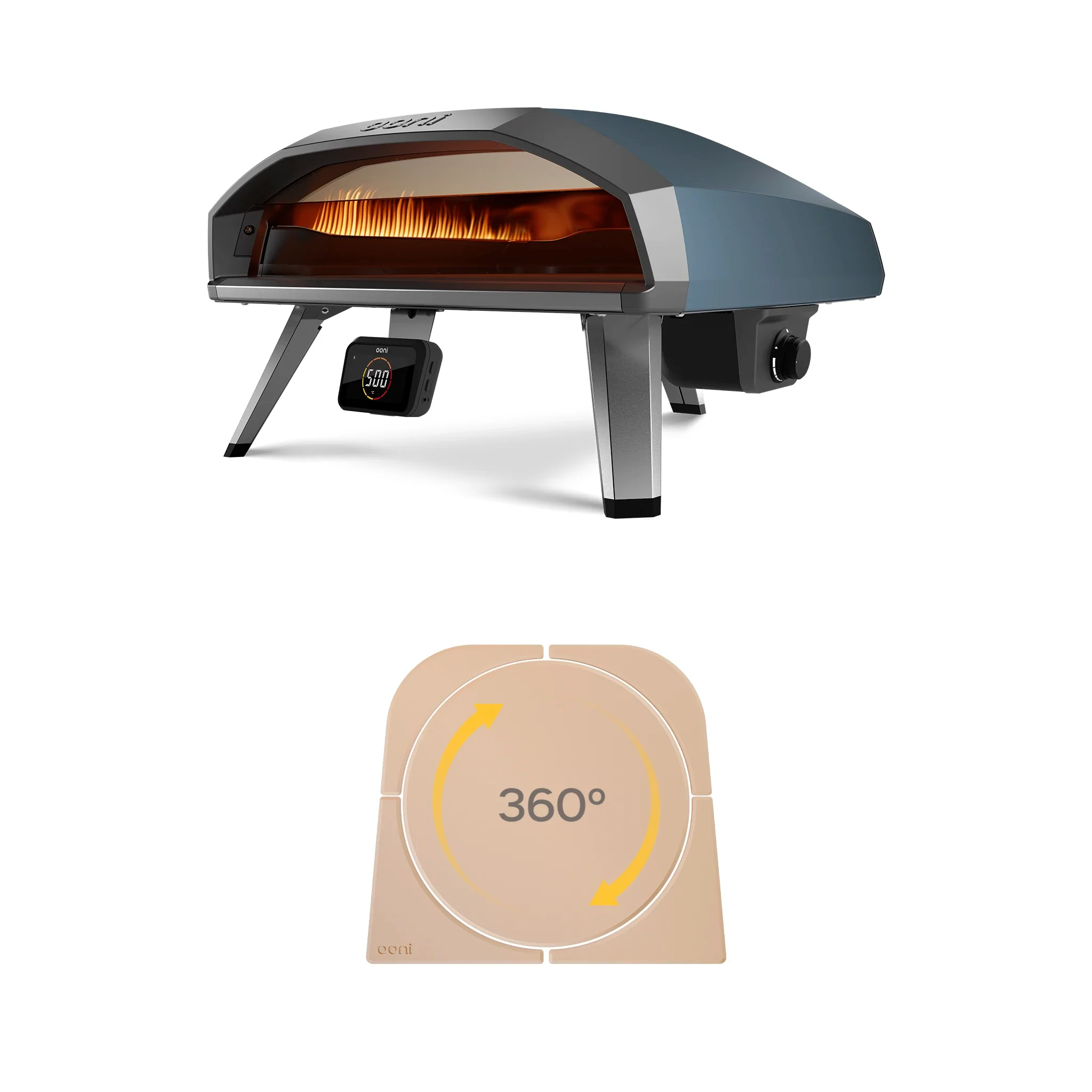 Ooni Koda 2 Pro Rotating Stone Bundle - Image 2